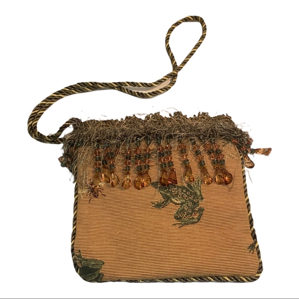 Handcrafted vintage evening bag